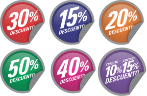 Etiquetas promocionales